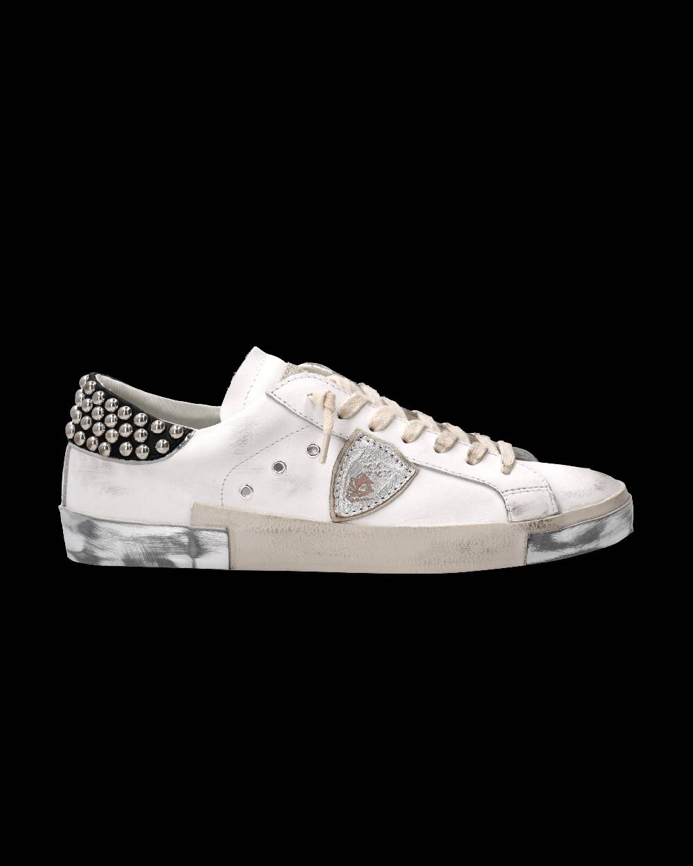 Philippe Model Sneaker Prsx Uomo, Bianco e Nero Ritorno libero