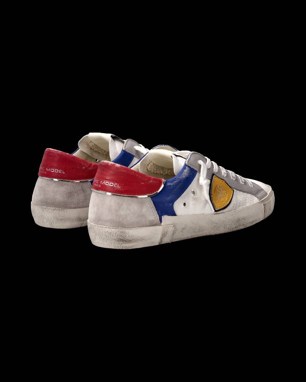 Philippe Model Sneaker Prsx Uomo, Bianco e Blu Rilascio limitato