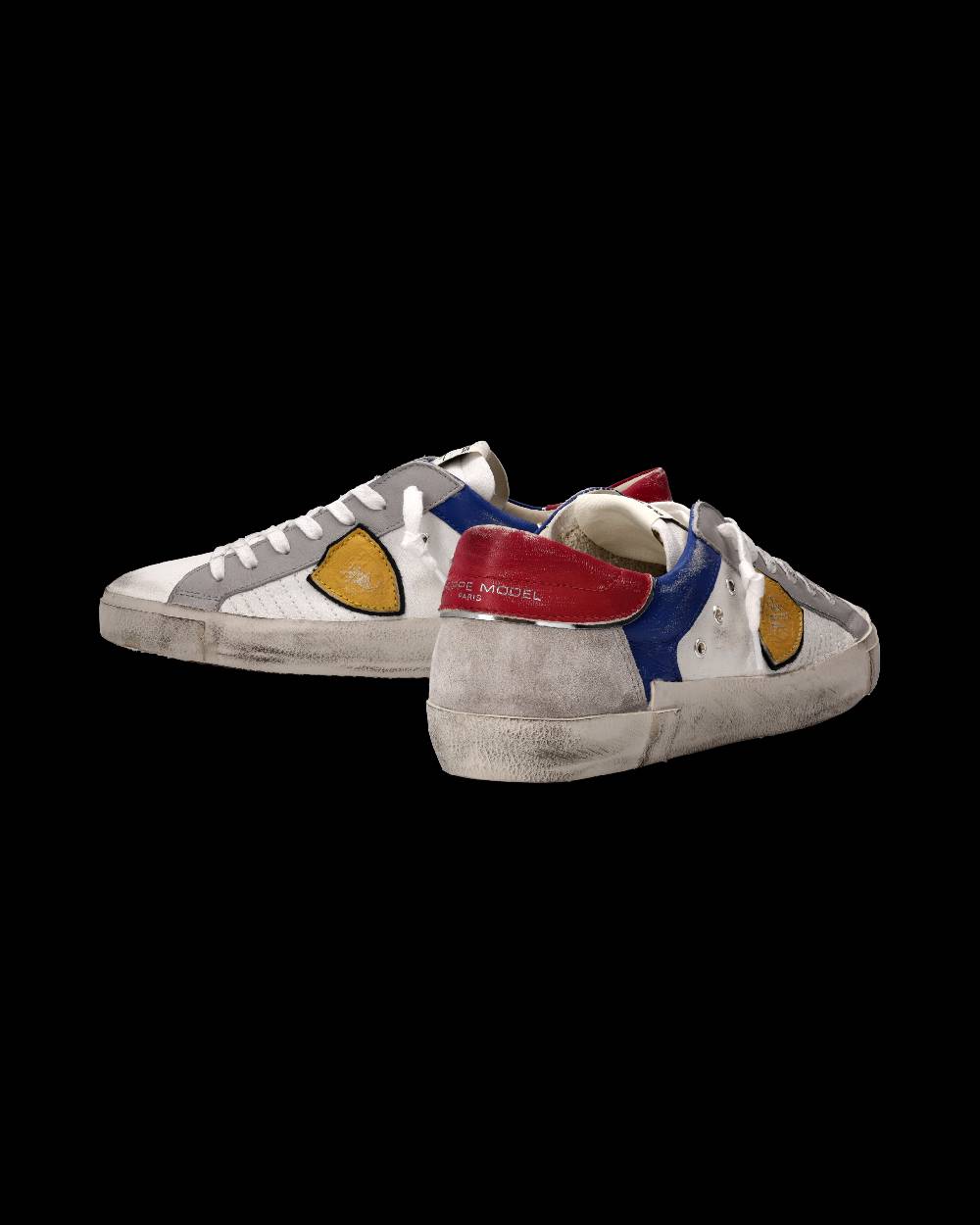 Philippe Model Sneaker Prsx Uomo, Bianco e Blu Rilascio limitato