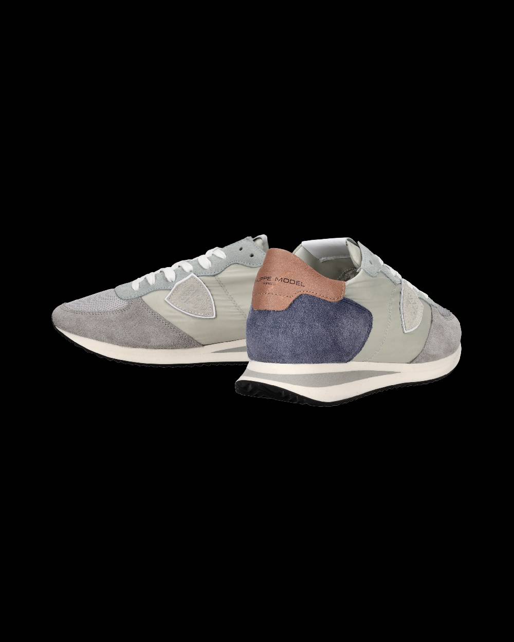 Philippe Model Sneakers Trpx Running Uomo, Azzurro Grigio Offerta speciale della fabbrica