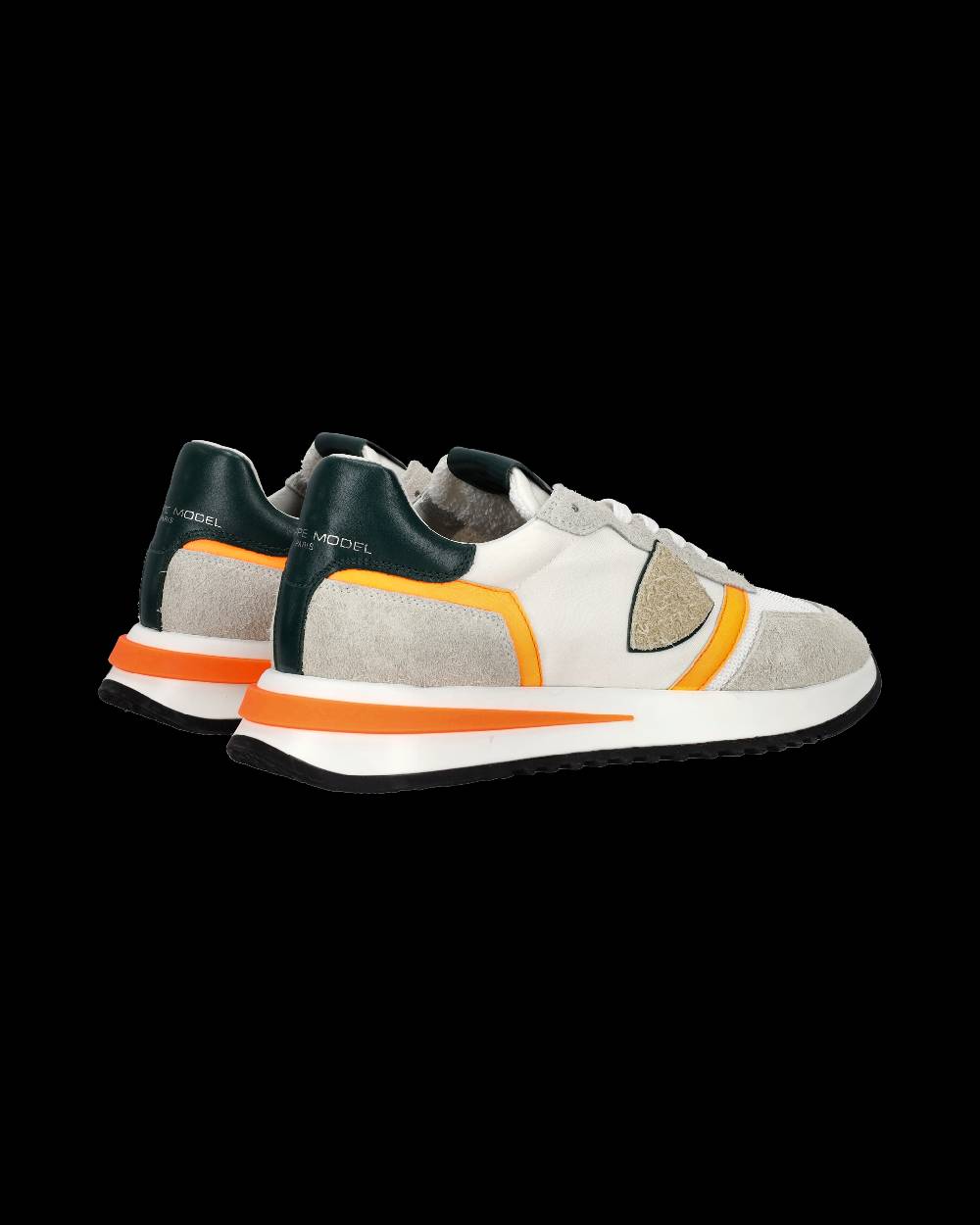 Philippe Model Sneaker bassa Tropez 2.1 uomo - bianco e arancio Super sconto