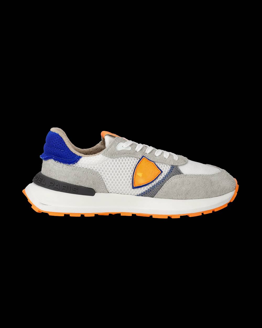 Philippe Model Sneaker running basse Antibes uomo - bianco e arancio Trasporto libero internazionale