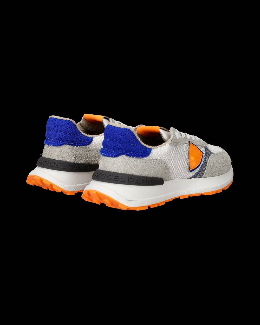 Philippe Model Sneaker running basse Antibes uomo - bianco e arancio Trasporto libero internazionale