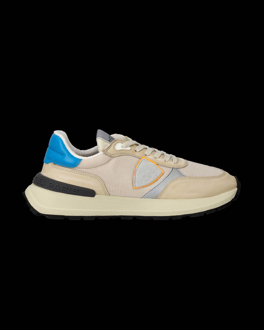 Philippe Model Sneakers Antibes da Uomo Beige in Tessuto Tecnico Officina