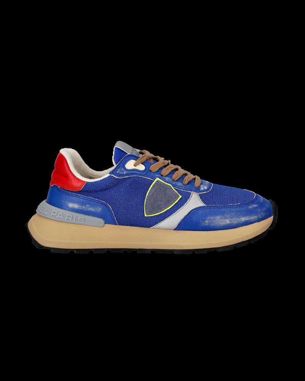 Philippe Model Sneakers Antibes da Uomo Bluette in Tessuto Tecnico Limitato a 3 giorni