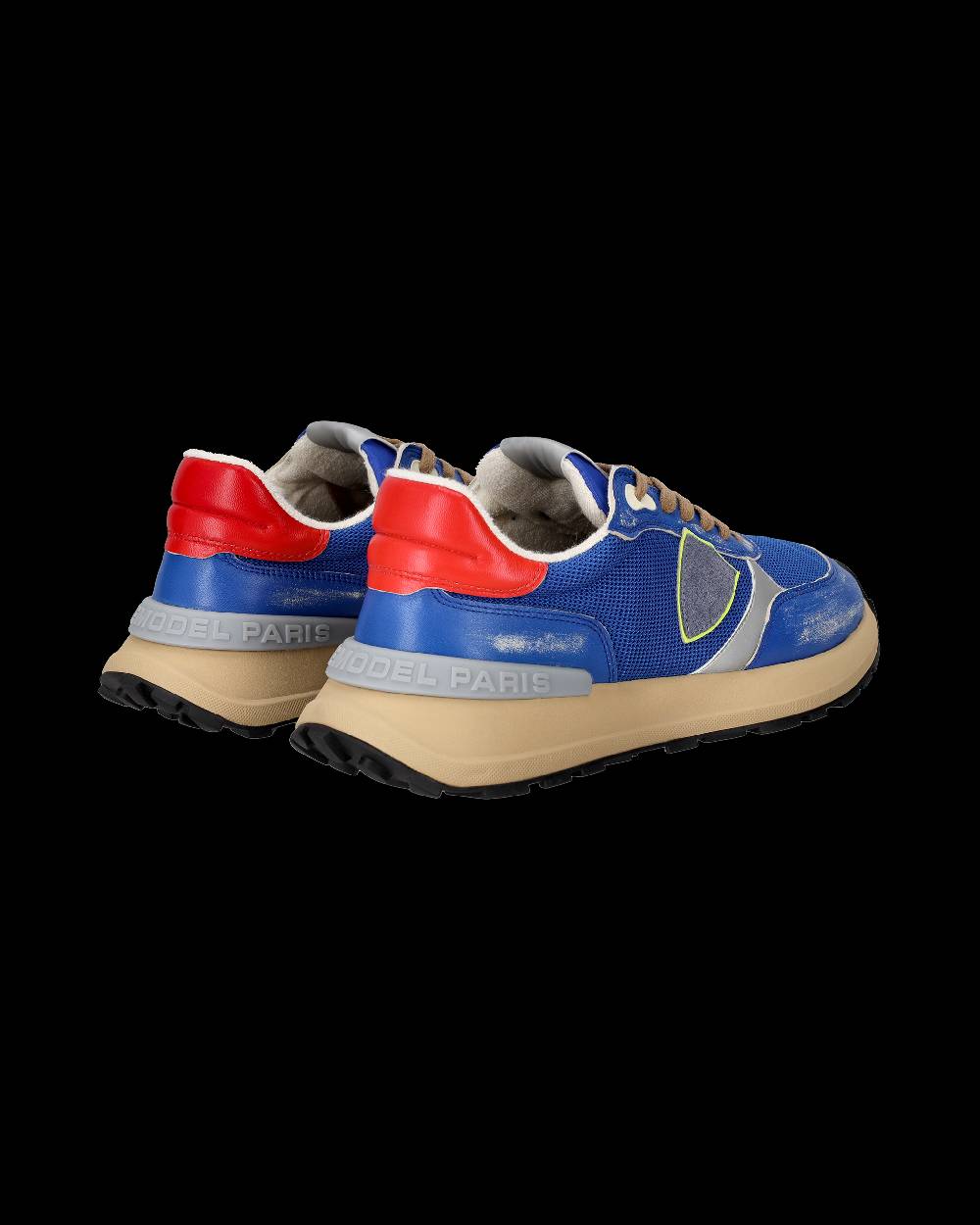 Philippe Model Sneakers Antibes da Uomo Bluette in Tessuto Tecnico Limitato a 3 giorni