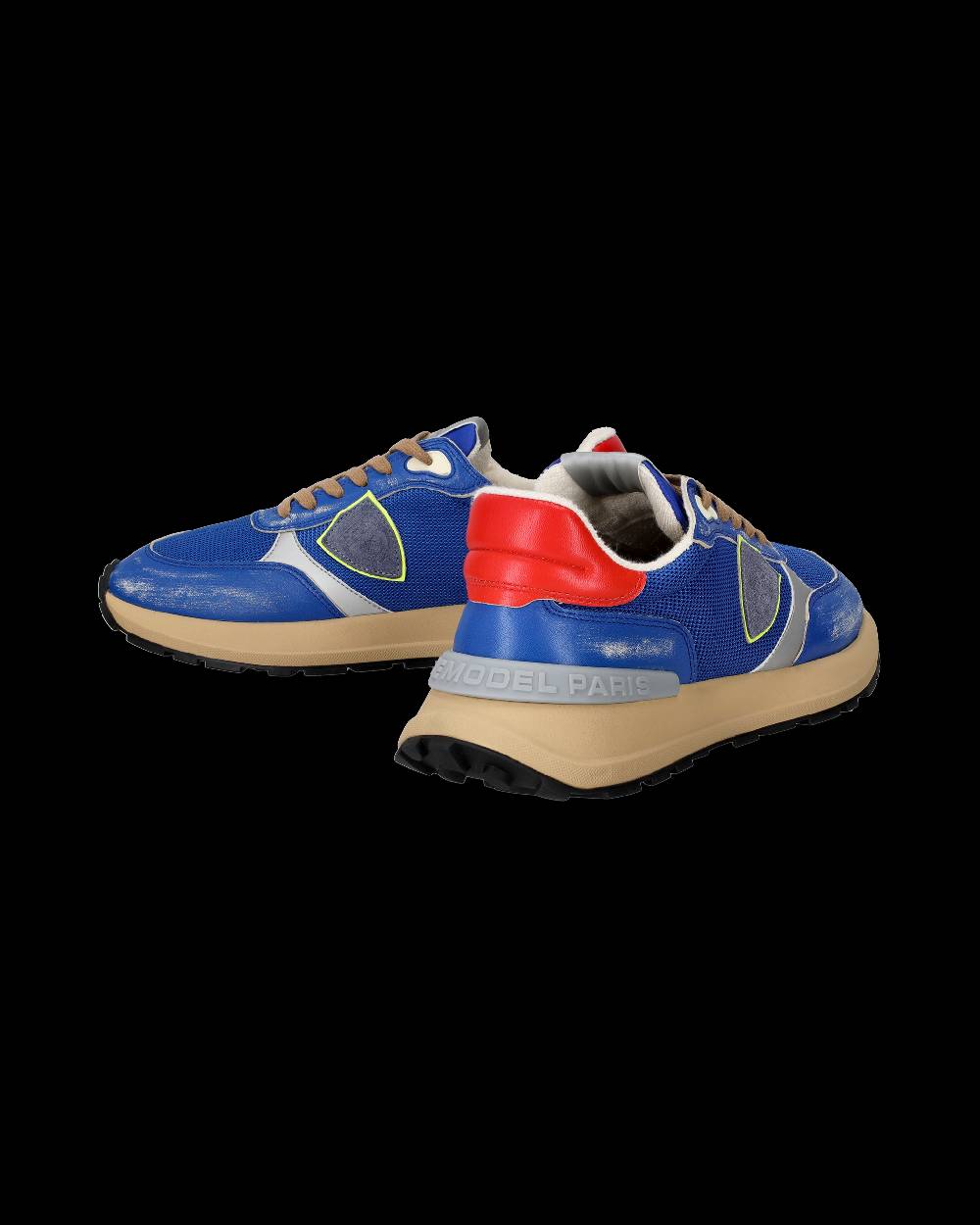 Philippe Model Sneakers Antibes da Uomo Bluette in Tessuto Tecnico Limitato a 3 giorni