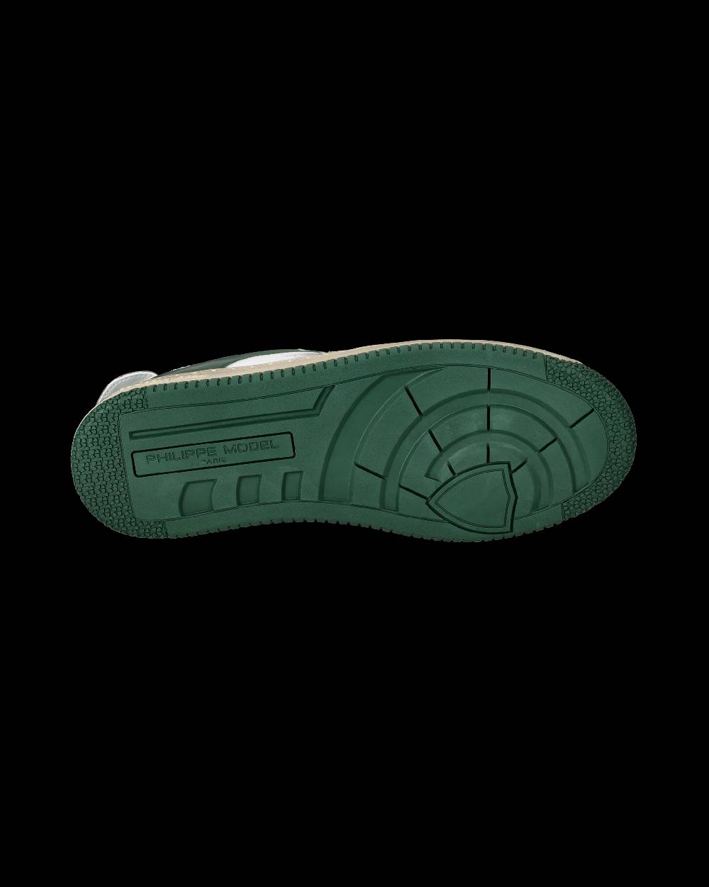 Philippe Model Sneaker basse Lyon uomo - verde e giallo Esporta salva