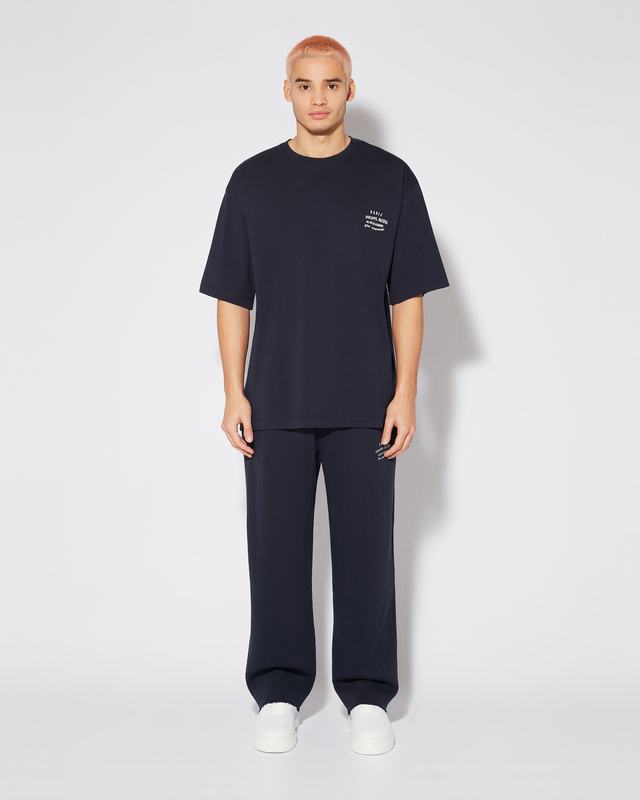 Philippe Model T-Shirt Maurice da Uomo Blu in Jersey In vendita