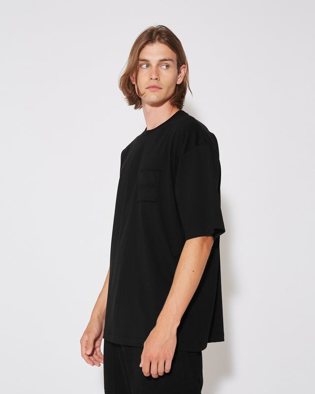 Philippe Model T-Shirt Maurice da Uomo Nera in Jersey 50% di sconto per tempo limitato