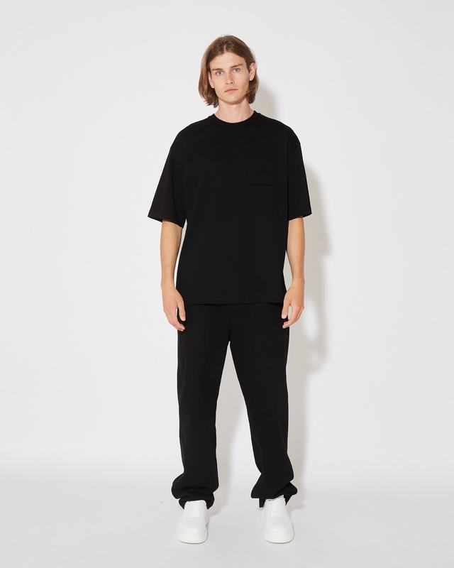 Philippe Model T-Shirt Maurice da Uomo Nera in Jersey 50% di sconto per tempo limitato