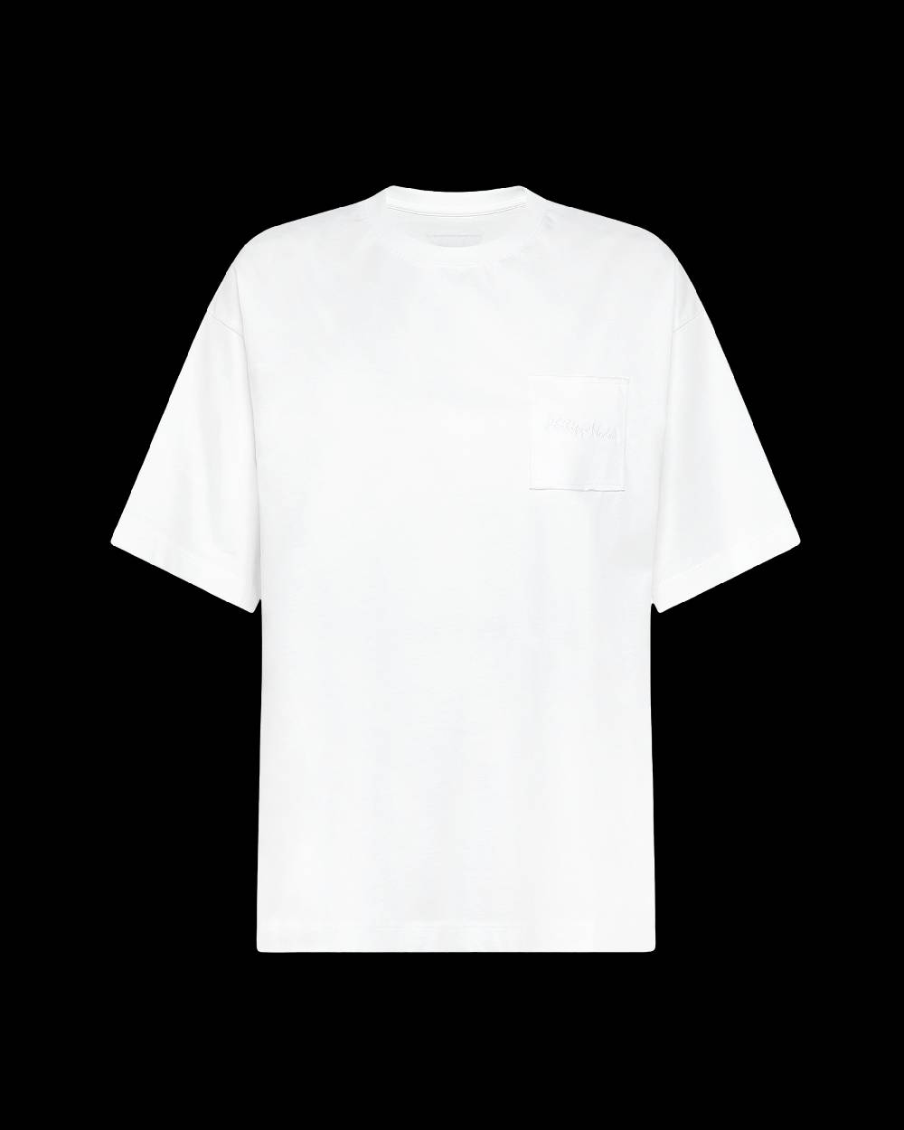 Philippe Model T-Shirt Maurice da Uomo Bianca in Jersey Sconti questo mese
