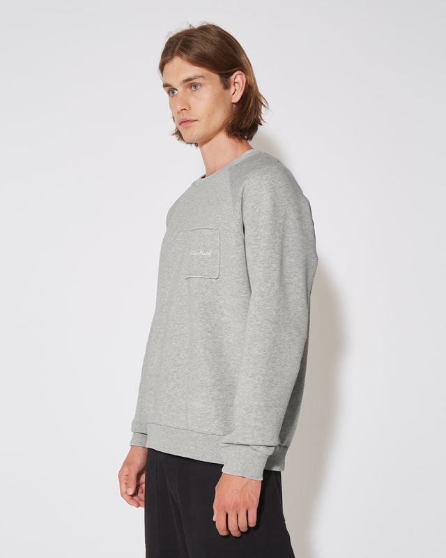 Philippe Model Felpa girocollo BERNARD da Uomo Grigia in Jersey Promozione