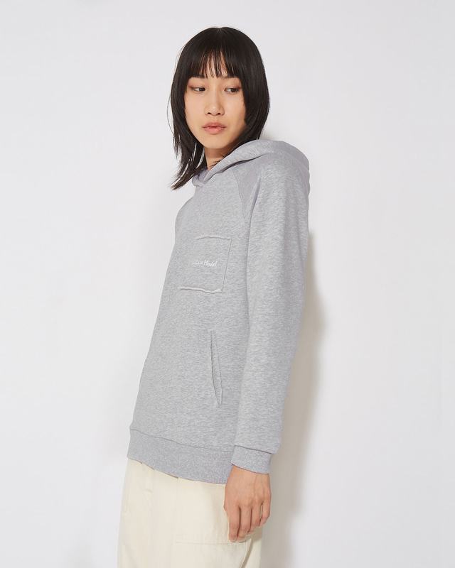 Philippe Model Felpa con cappuccio JADE da Donna Grigia in Jersey Promozione Limitata