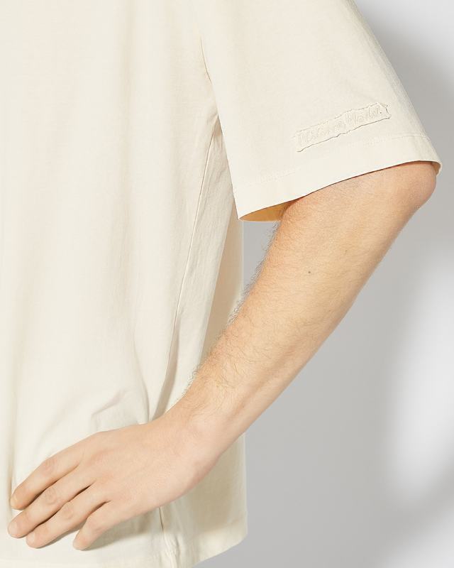 Philippe Model T-Shirt Maurice da Uomo Beige ecru in Jersey Online