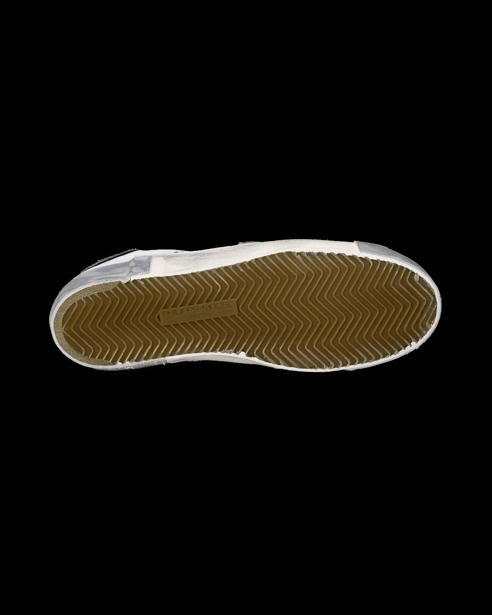 Philippe Model Sneaker basse Prsx uomo - bianco e verde Spedizione gratuita