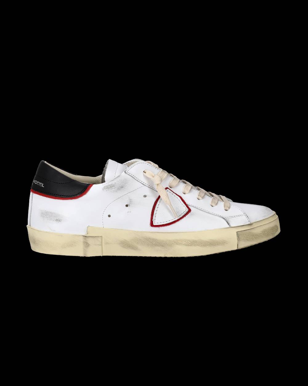 Philippe Model Sneakers Prsx da Uomo Bianche e Rosse in Pelle Sconto di tempo limitato