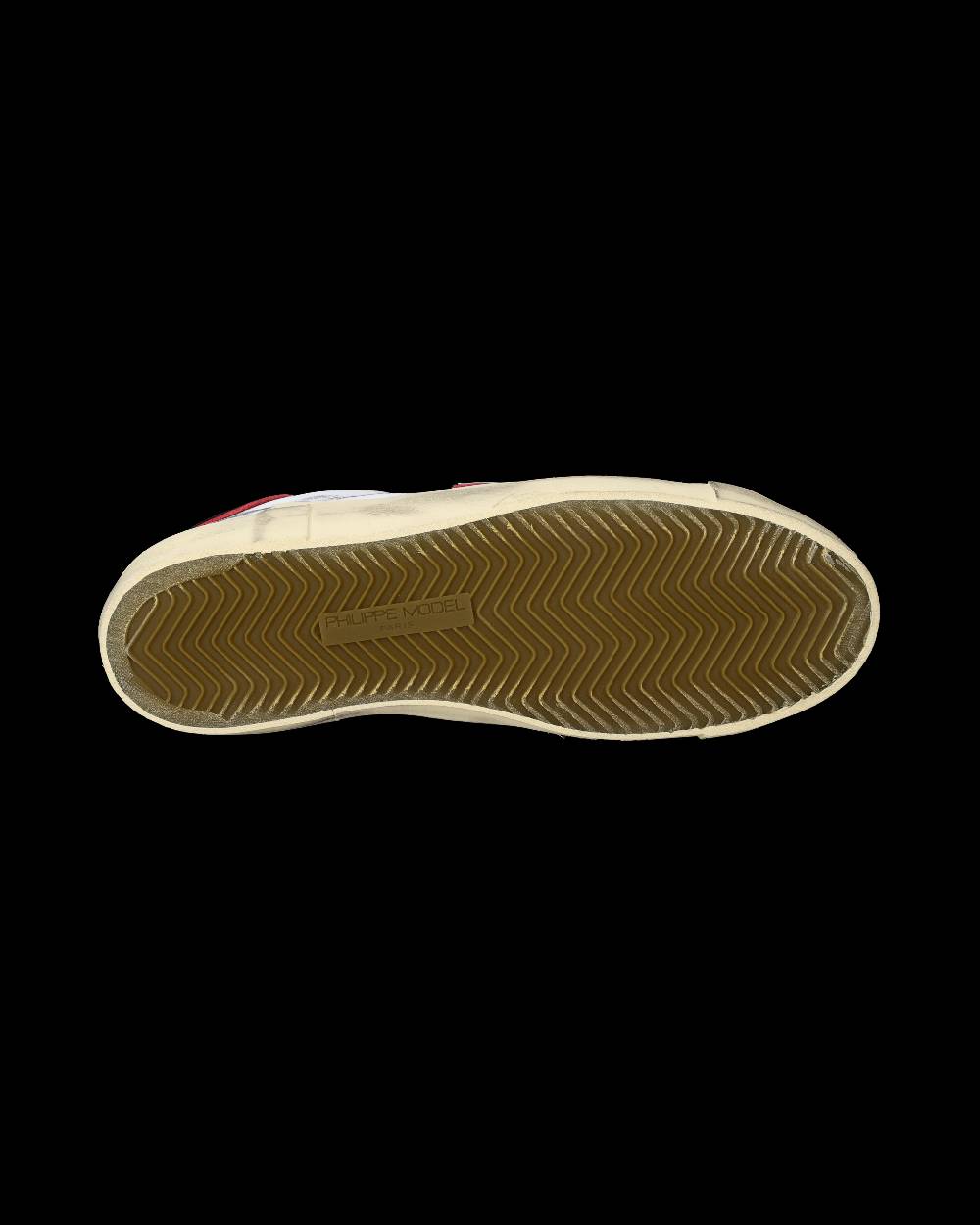 Philippe Model Sneakers Prsx da Uomo Bianche e Rosse in Pelle Sconto di tempo limitato