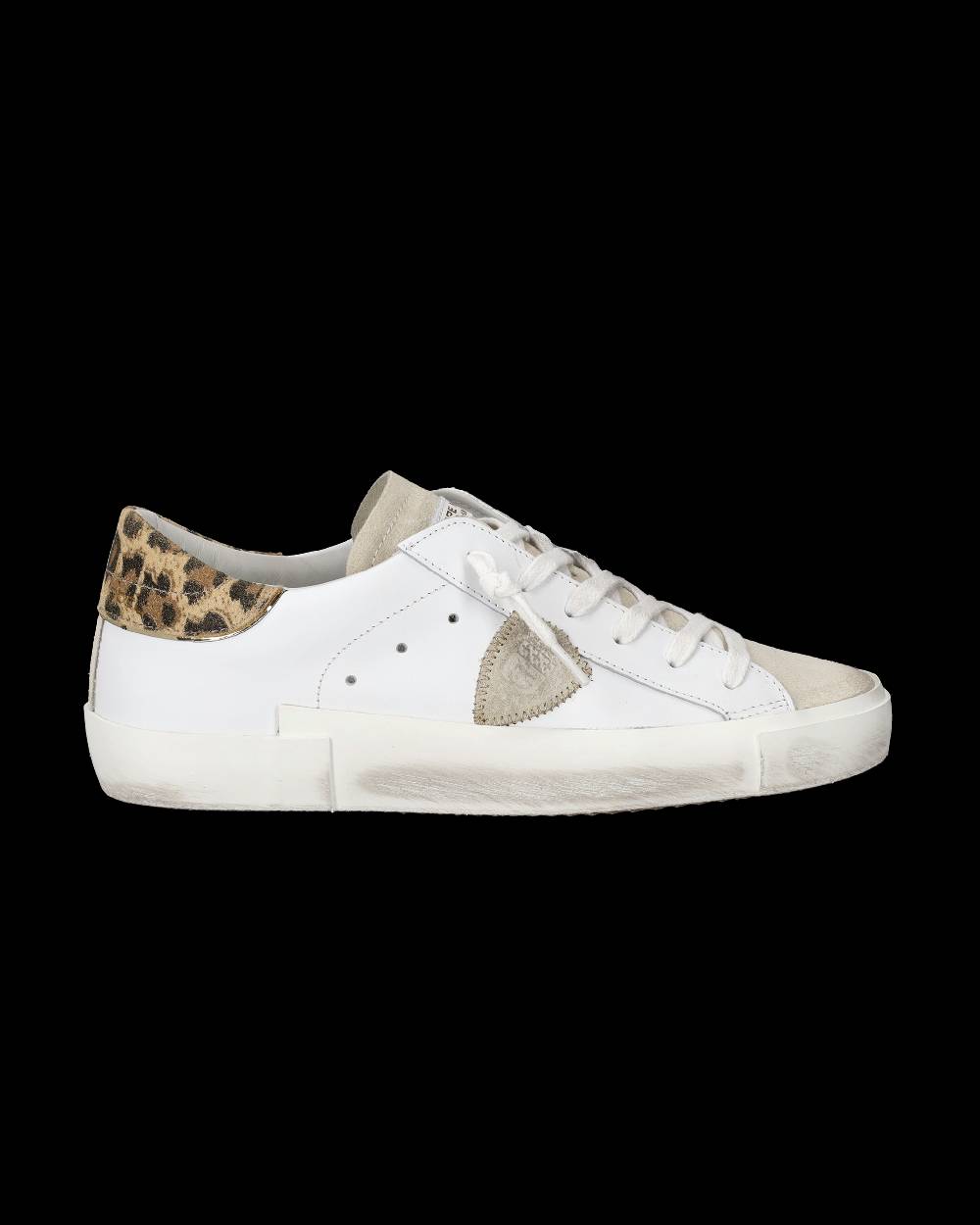 Philippe Model Sneaker basse Prsx donna - bianco e beige Prezzo di fabbrica