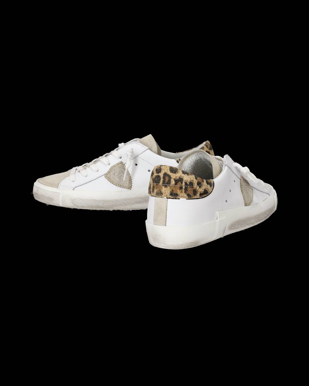 Philippe Model Sneaker basse Prsx donna - bianco e beige Prezzo di fabbrica