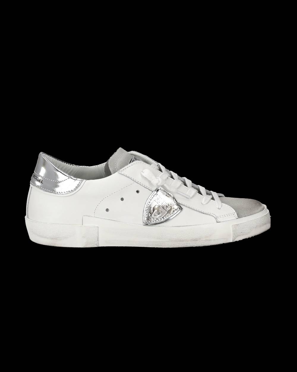 Philippe Model Sneaker bassa Prsx donna - bianco e argento Offerta speciale