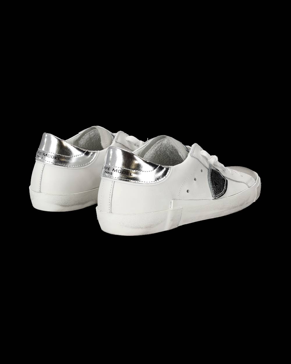Philippe Model Sneaker bassa Prsx donna - bianco e argento Offerta speciale