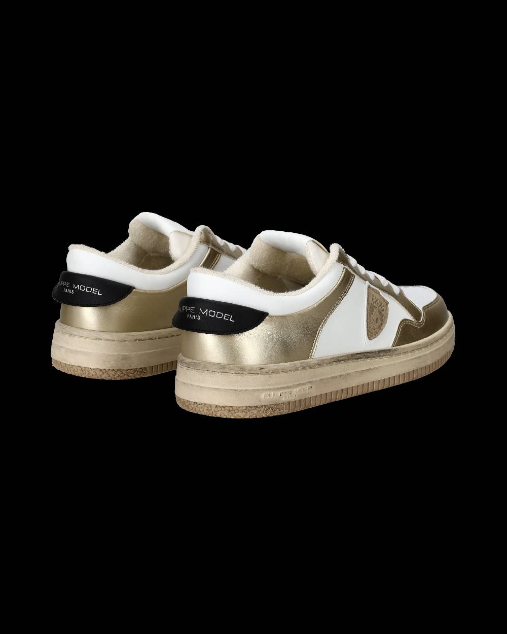 Philippe Model Sneaker basse Lyon donna - bianco e oro Shopping online