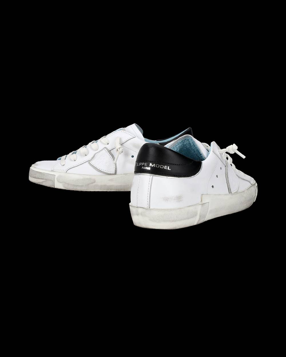 Philippe Model Sneaker bassa Prsx donna - bianco e nero Grandi sconti