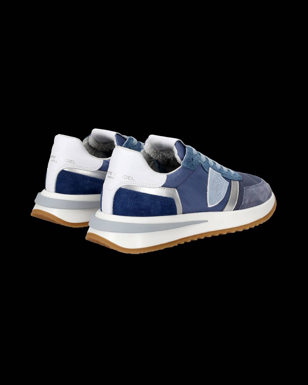 Philippe Model Sneakers Tropez 2.1 da Donna Blu in Tessuto Tecnico Liquidazione