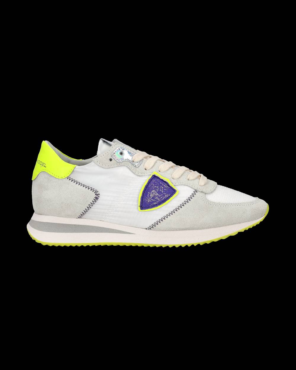 Philippe Model Sneaker running Trpx da donna - Bianco e giallo Offerte giornaliere