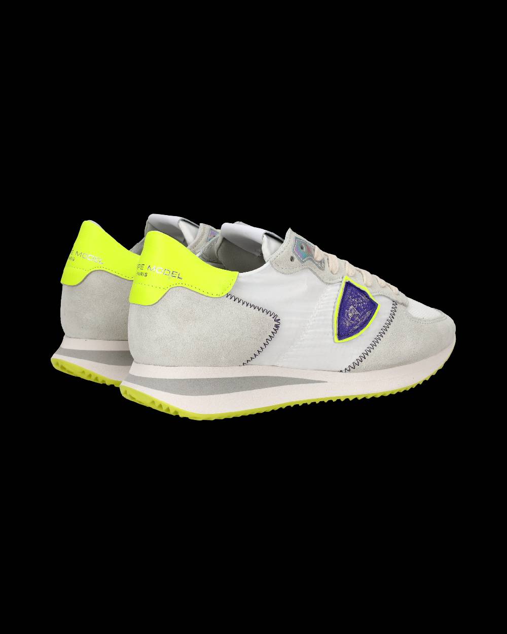 Philippe Model Sneaker running Trpx da donna - Bianco e giallo Offerte giornaliere