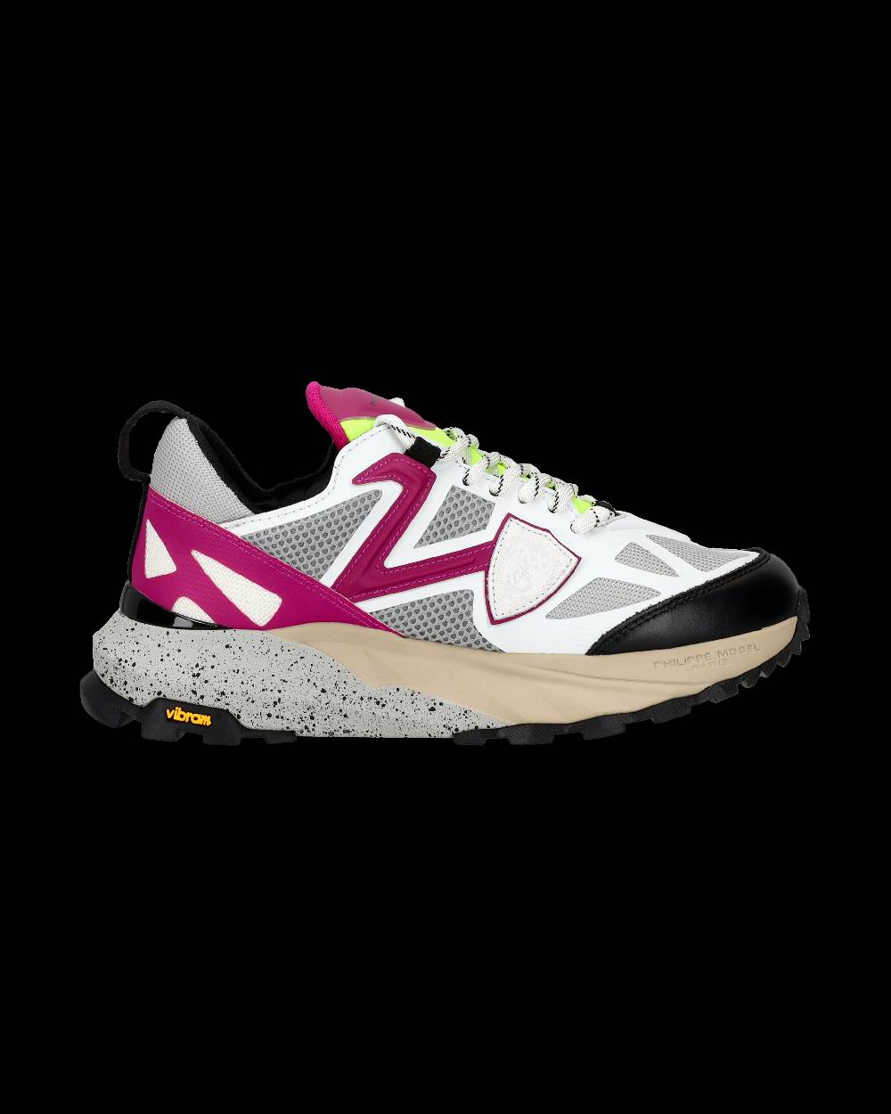 Philippe Model Sneaker basse Rocx donna - bianco e ciclamino Rilascio limitato