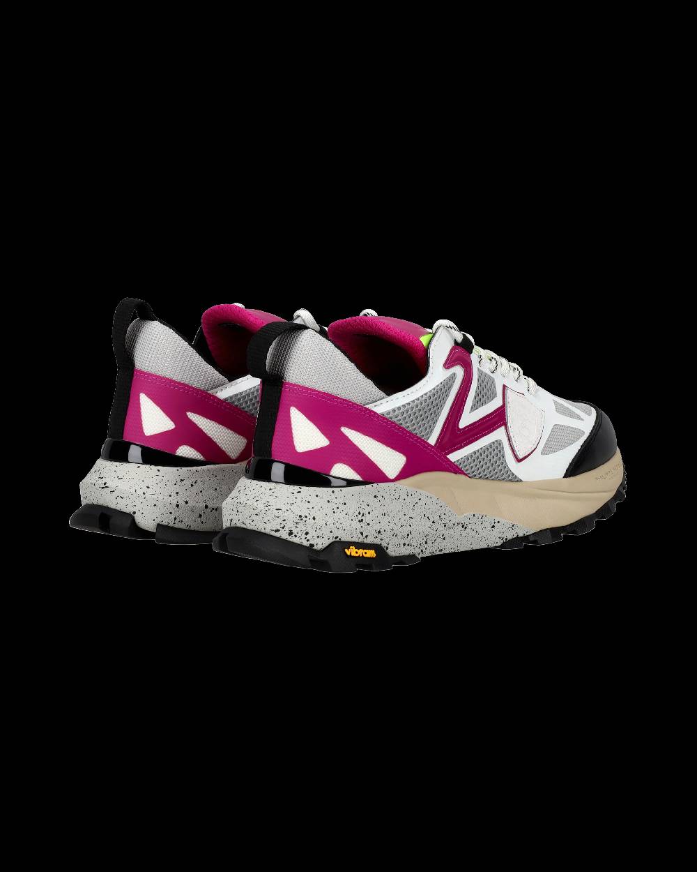 Philippe Model Sneaker basse Rocx donna - bianco e ciclamino Rilascio limitato