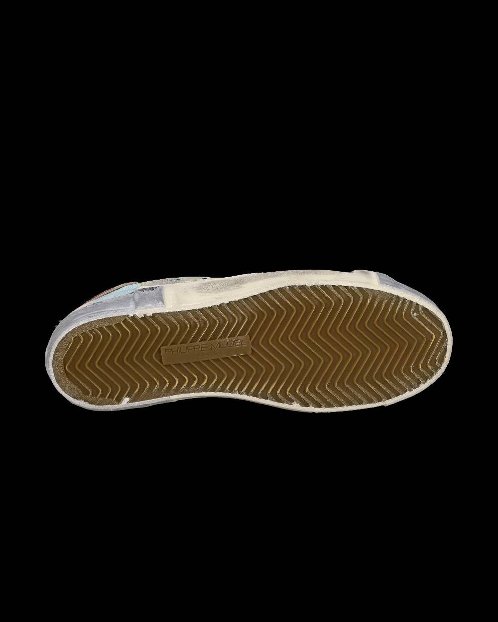 Philippe Model Sneaker bassa PRSX donna - verde e oro Latest stili