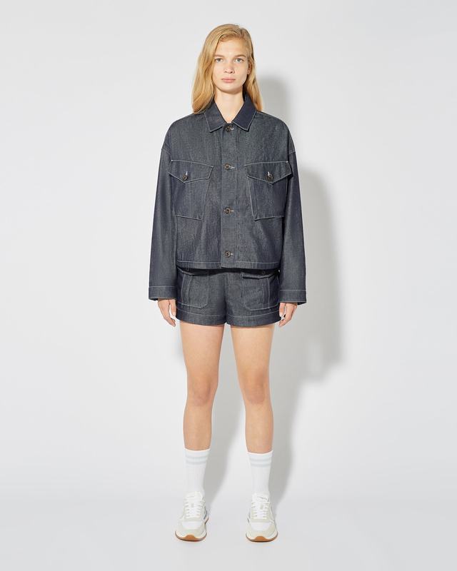 Philippe Model Giacca in denim Giselle da Donna Blu in Denim Fino al 60% di sconto