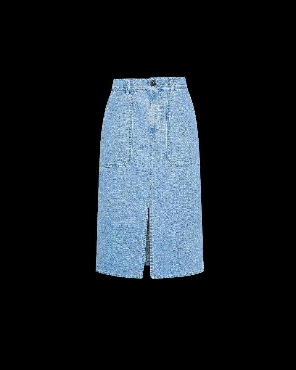 Philippe Model Gonna Di Jeans Seline da Donna Azzurra in Denim Fino al 65% di sconto