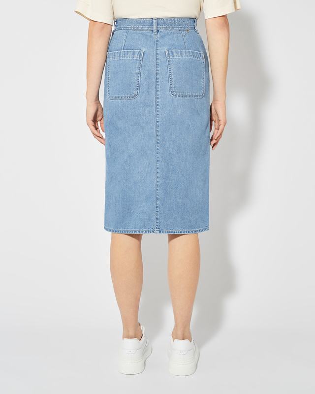Philippe Model Gonna Di Jeans Seline da Donna Azzurra in Denim Fino al 65% di sconto