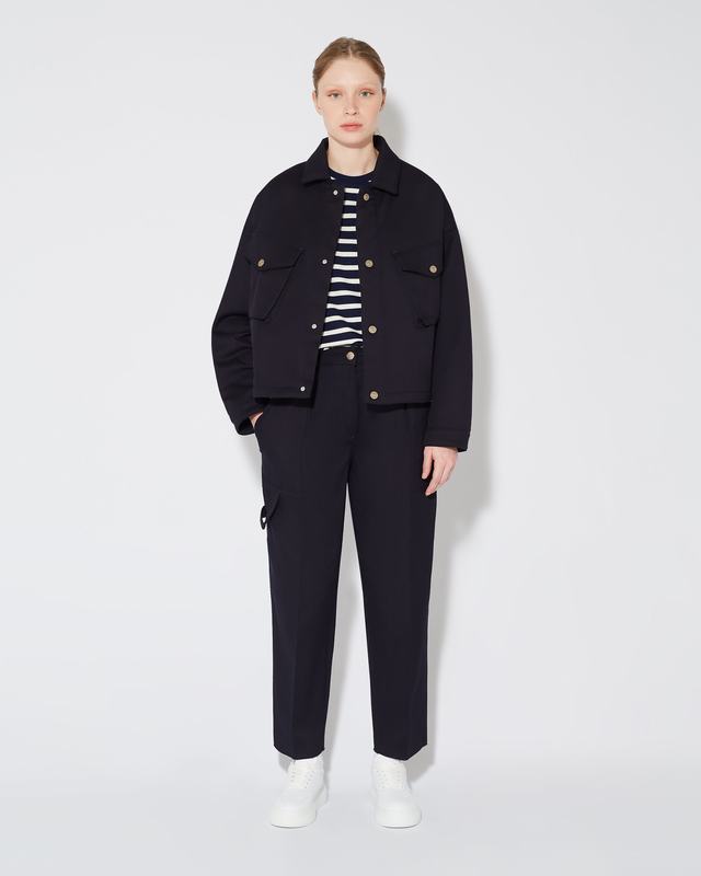 Philippe Model Pantaloni regular Coline da Donna Blu in Cotone 50% di sconto con spedizione gratuita