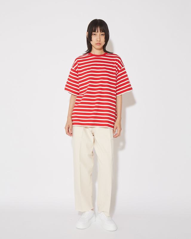 Philippe Model T-Shirt Monique da Donna Rossa in Cotone Vendita