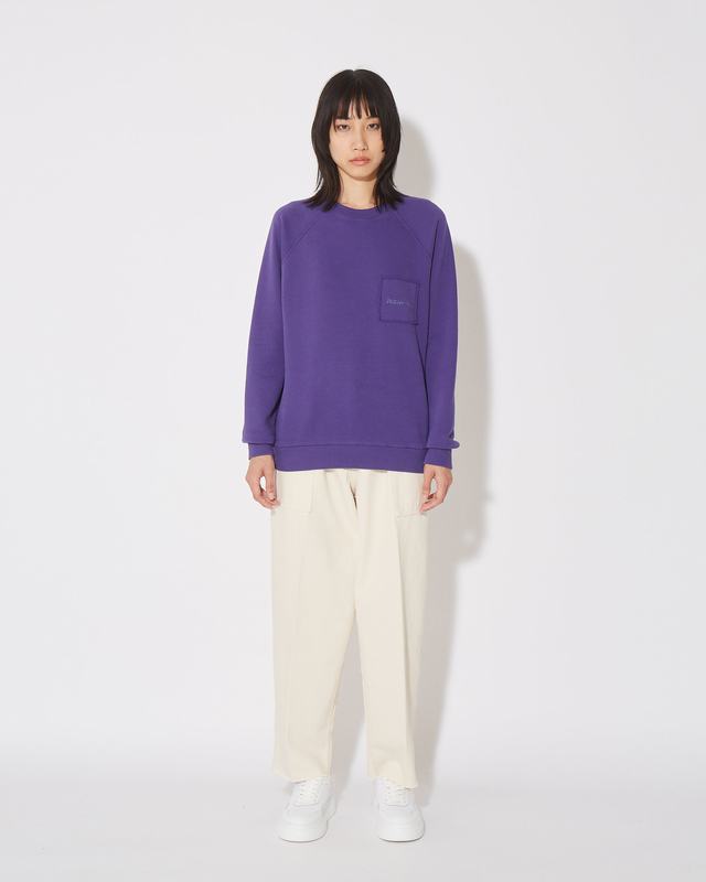 Philippe Model Felpa girocollo Belle da Donna Viola in Jersey Promozione