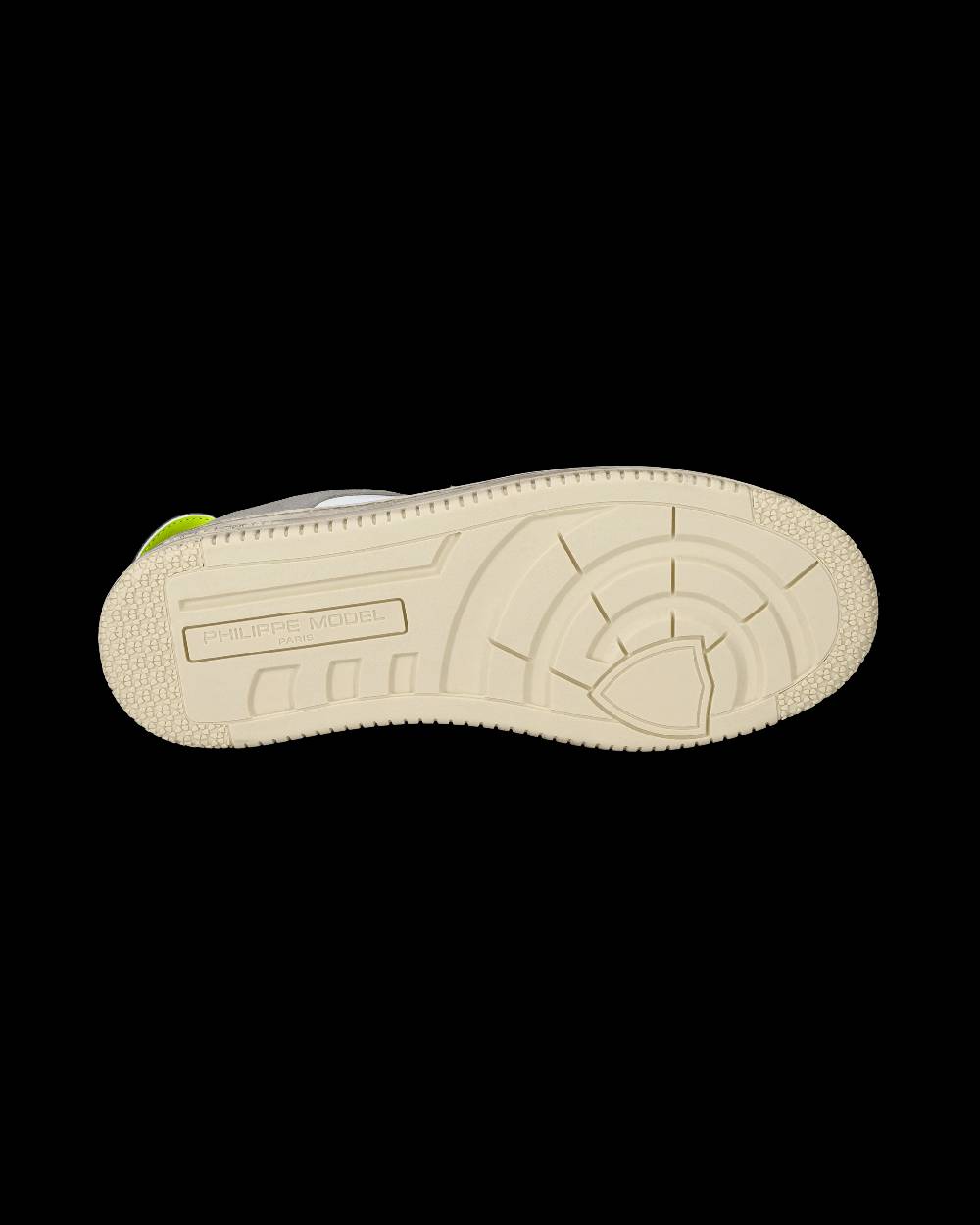 Philippe Model Sneaker basse Lyon uomo - bianco, blu e giallo Qualità Garantita