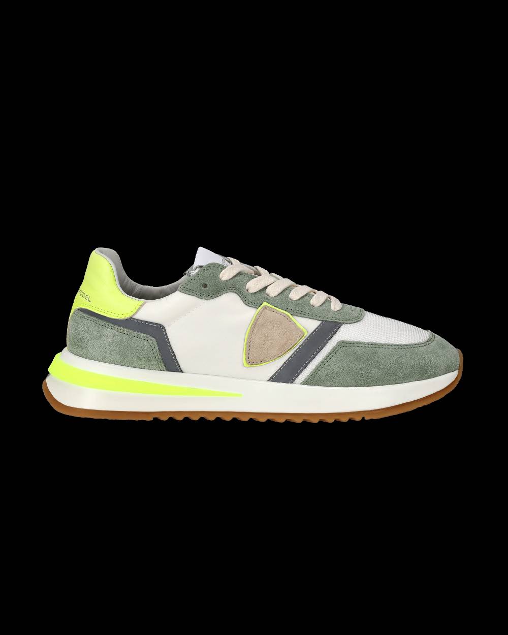 Philippe Model Sneakers Tropez 2.1 da Uomo Bianche e Gialle in Tessuto Tecnico Negozi Online