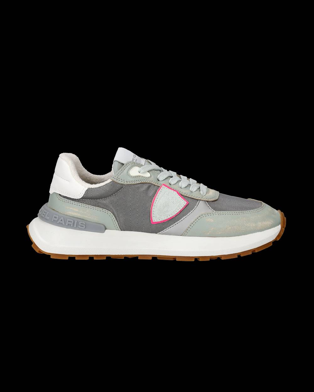 Philippe Model Sneakers Antibes da Donna Verdi in Tessuto Tecnico Sottocosto