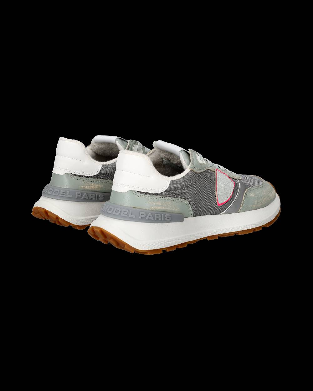 Philippe Model Sneakers Antibes da Donna Verdi in Tessuto Tecnico Sottocosto