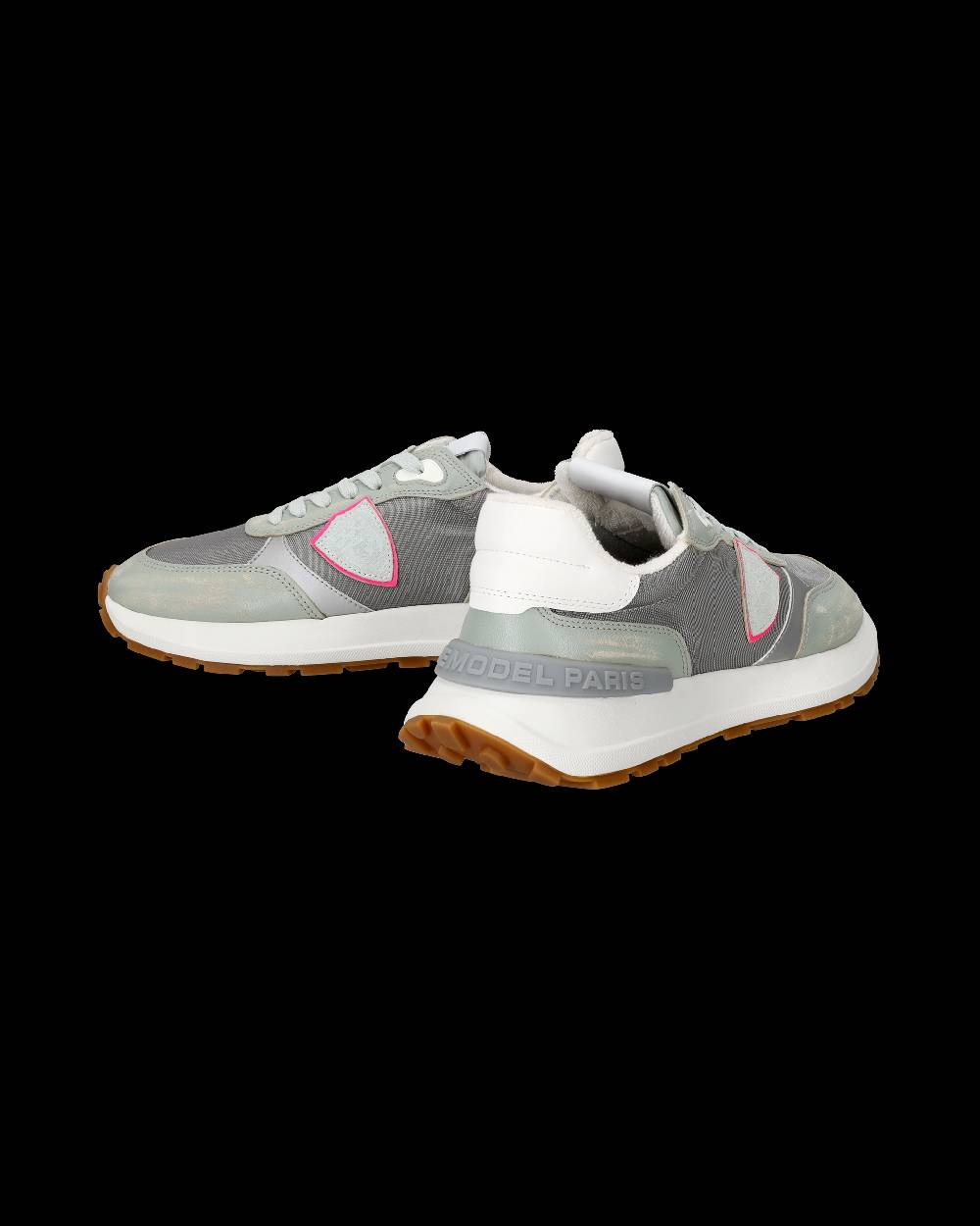 Philippe Model Sneakers Antibes da Donna Verdi in Tessuto Tecnico Sottocosto