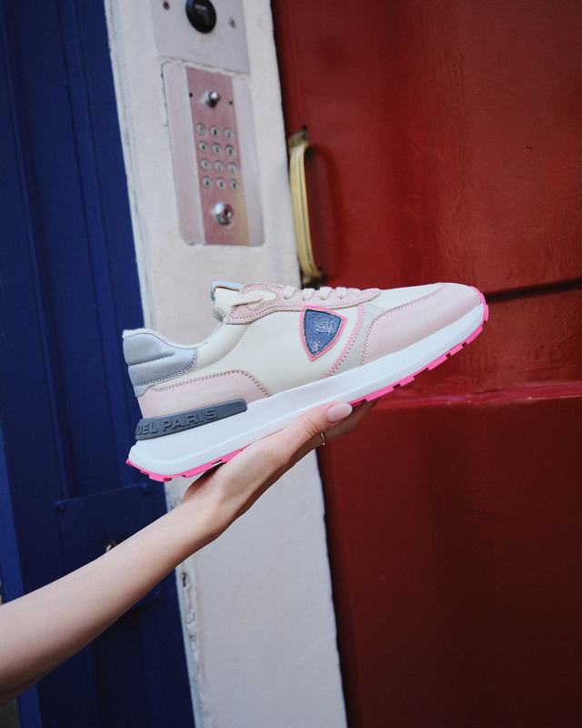 Philippe Model Sneaker running basse Antibes donna - rosa e burro Convenienza