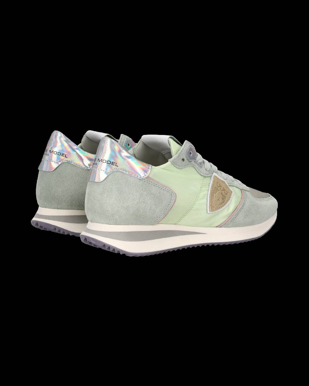 Philippe Model Sneaker running Trpx da donna - Rosa e verde menta Presa