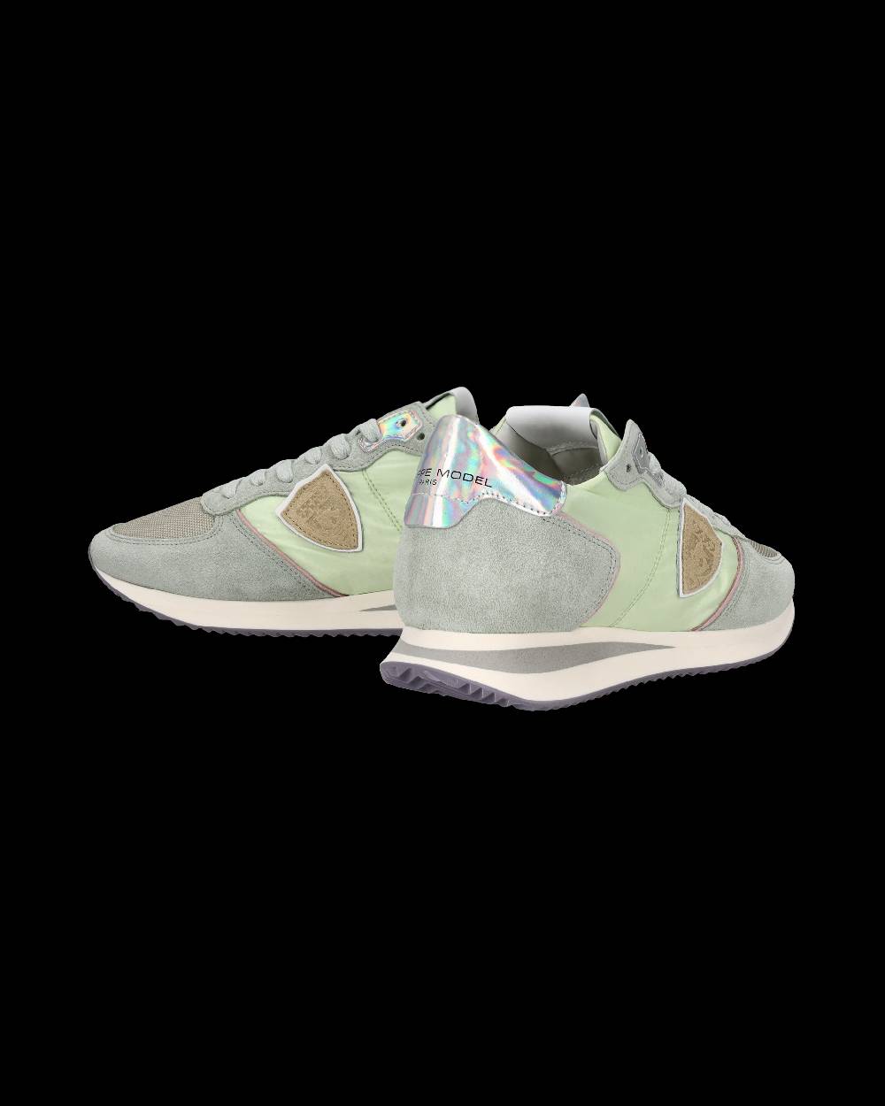 Philippe Model Sneaker running Trpx da donna - Rosa e verde menta Presa