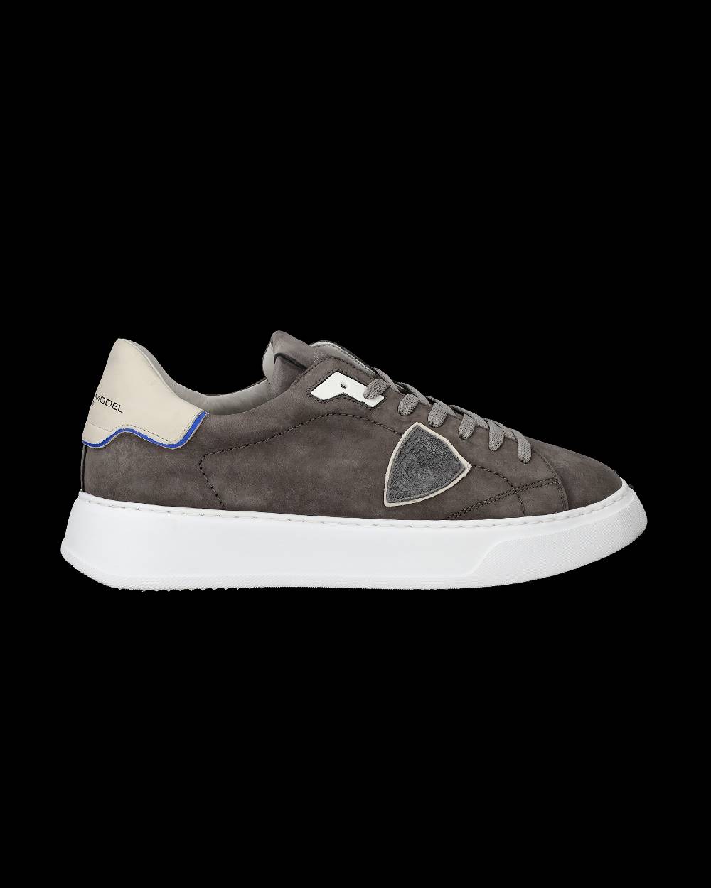 Philippe Model Sneaker basse Temple uomo - antracite In Vendita