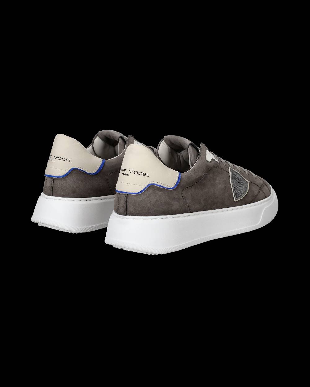 Philippe Model Sneaker basse Temple uomo - antracite In Vendita